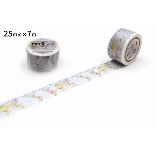 mt masking tape (25mmx7m) world climates and oceanic currents (MTEX1P205) แบรนด์ mt masking tape