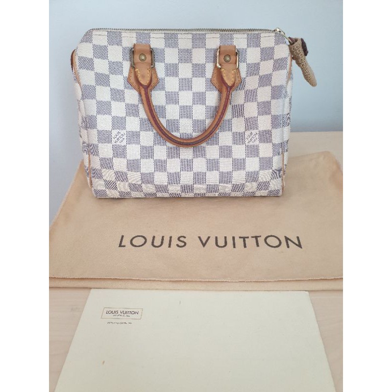 กระเป๋า Louis Vuitton Speedy 25 Damier Azur