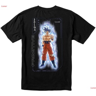 ❏เสื้อยืดลำลอง Primitive Skateboards Shirt Dragon Ball Super Goku Ultra Instinct White Sports T-shirt