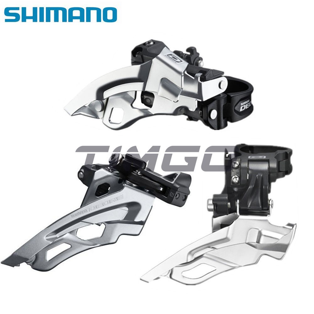 Shimano Deore FD-M610 FD-M611 FD-M6000-M 3x10 แคลมป์ยึดคงที่หน้าและหลัง