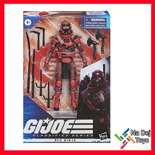 G.I. Joe Classified Series Red Ninja 6" Figure เร้ด นินจา จาก จีไอโจ ขนาด 6 นิ้ว ฟิกเกอร์