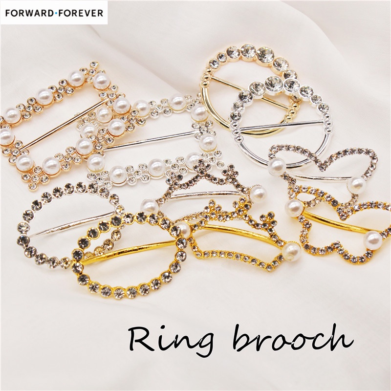ขายดี Cincin Tudung คลิปหัวเข็มขัด สําหรับติดผ้าพันคอ M40261-zh