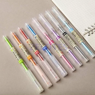 ปากกาเจลสี ใช้ขีดเส้น 0.5 mm CHOSCH รุ่น CS-8623 (ราคาต่อชุด/8 สี น้ำเงิน / แดง / ดำ / เขียว / ม่วง / ฟ้า / ชมพู / ส้ม）