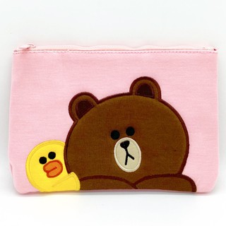 กระเป๋าเครื่องสำอางค์ Missha ไลน์เฟรนด์ / Line Friends X Missha Cooperation Cosmetic Bag Authentic Limited Edition