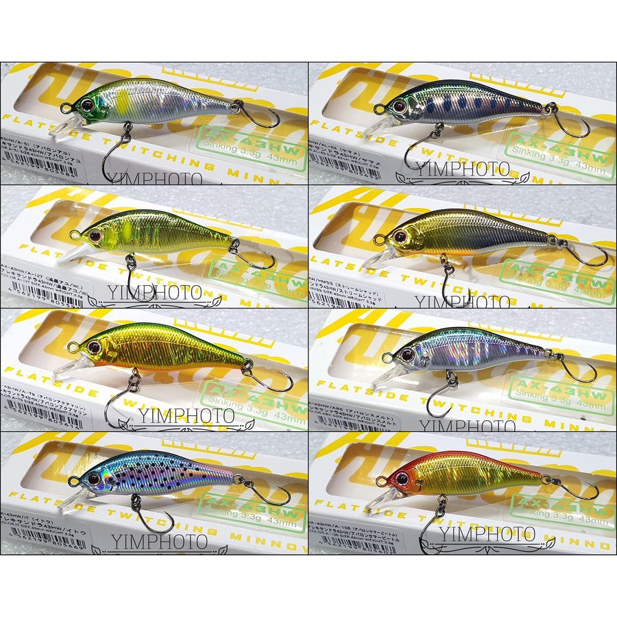 Palms Anres Alexandra 43HW 3.3g (เหยื่อจม) เหยื่อปลอม ปาล์ม ของแท้ 100% เหยื่อตกปลา