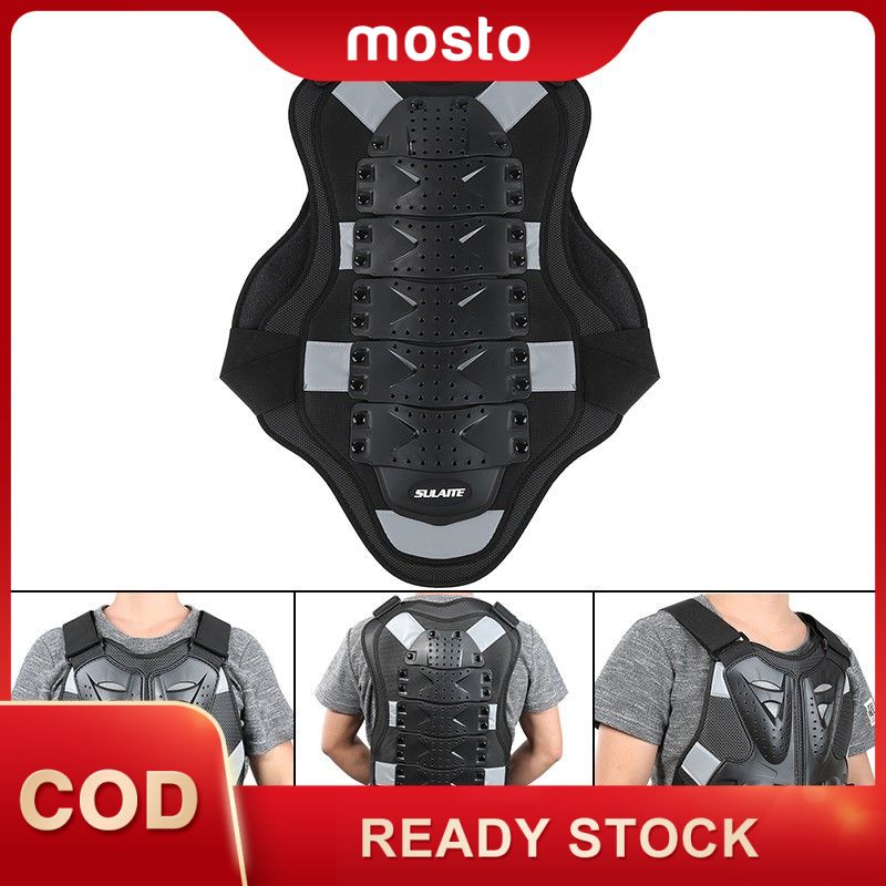 【IN Stock】NEW Racing Motorcross Motorcycle Body Armor Back Spine Prote ...