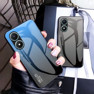 [ส่งจากไทย] Case Vivo Y02S 4G เคสเรียวมี เคส เคสกระจกสองสี เคสกันกระแทก เคส ขอบนิ่ม เคสกระจกไล่ส