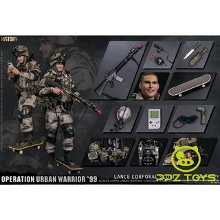 Damtoys DAM 1/6 Marine Corps Oakland City Battle อุปกรณ์ออกกําลังกายมาตรฐาน 78079