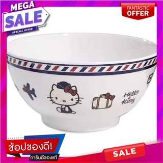 ชามเมลามีน H 6" SUPERWARE KITTY TRAVEL อุปกรณ์ใส่อาหาร MELAMINE BOWL 6" SUPERWARE KITTY TRAVEL