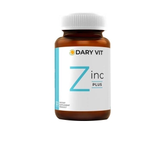 Dary Vit Zinc Plus ดารี่ วิต ซิงค์ พลัส สารสกัดจาก ซิงค์ สังกระสี วิตามินซี อาหารเสริมบำรุงผิวและเส้นผม 1ขวด/30แคปซูล