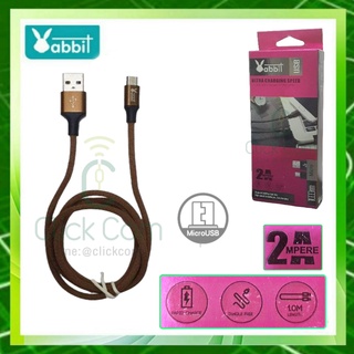 Rabbit สายชาร์จ รุ่น RC-02 Micro USB Cable Quick Charge USB 2.4AMicro Charger ชาร์จเร็ว สายชาร์จ