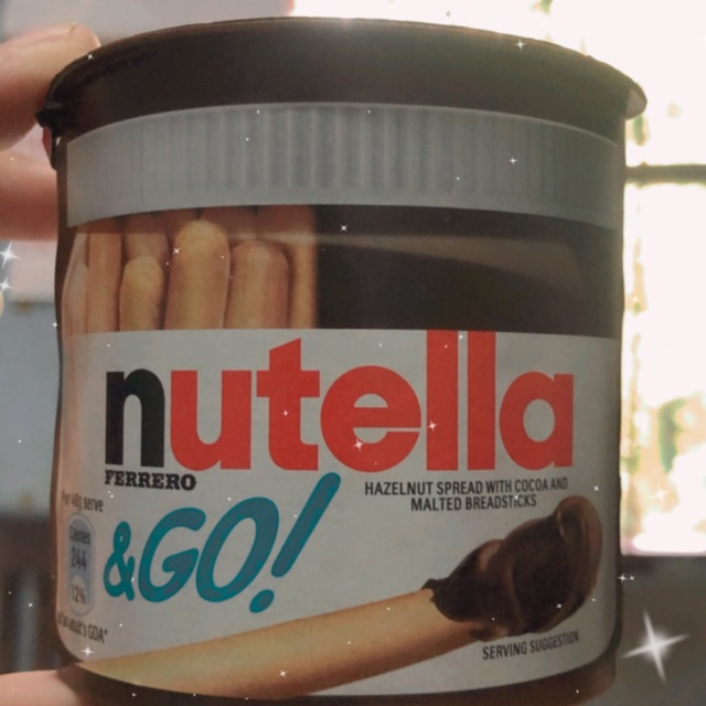 นูทลล่า Nutella &amp;Go บิสกิตแท่งจุ่มช็อคโกแลต