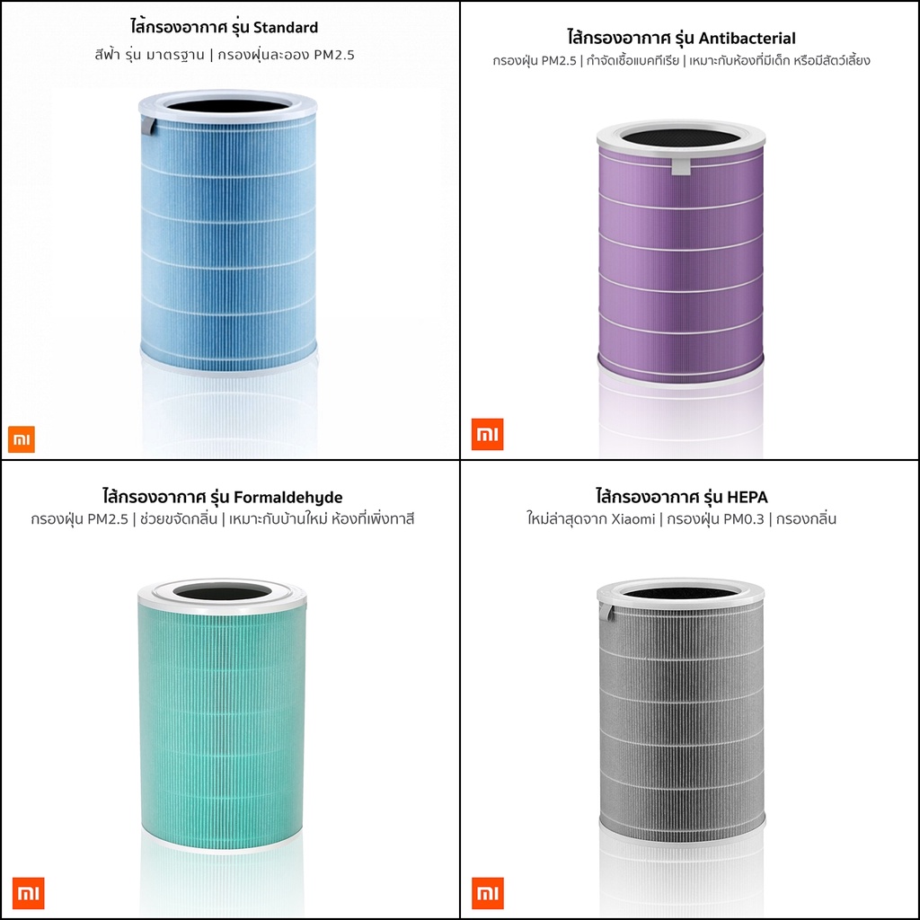 Xiaomi filter deals types