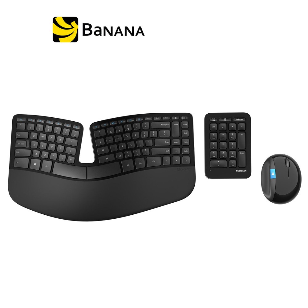 Microsoft Wireless Keyboard + Mouse Sculpt Ergonomic Desktop