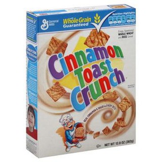 Cinnamon Toast Crunch Cereal 362g/ซินนามอนโทสต์ธัญพืชอบกรอบ 362 กรัม