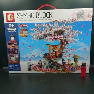 เลโก้ Serie ดอกซากุระ Sembo Block 601076 จำนวน 1167 ชิ้น งานสวยมากๆ สมจริง มีไฟ ประดับบ้านได้สวยงาม ราคาถูก พร้อมส่งจ้า