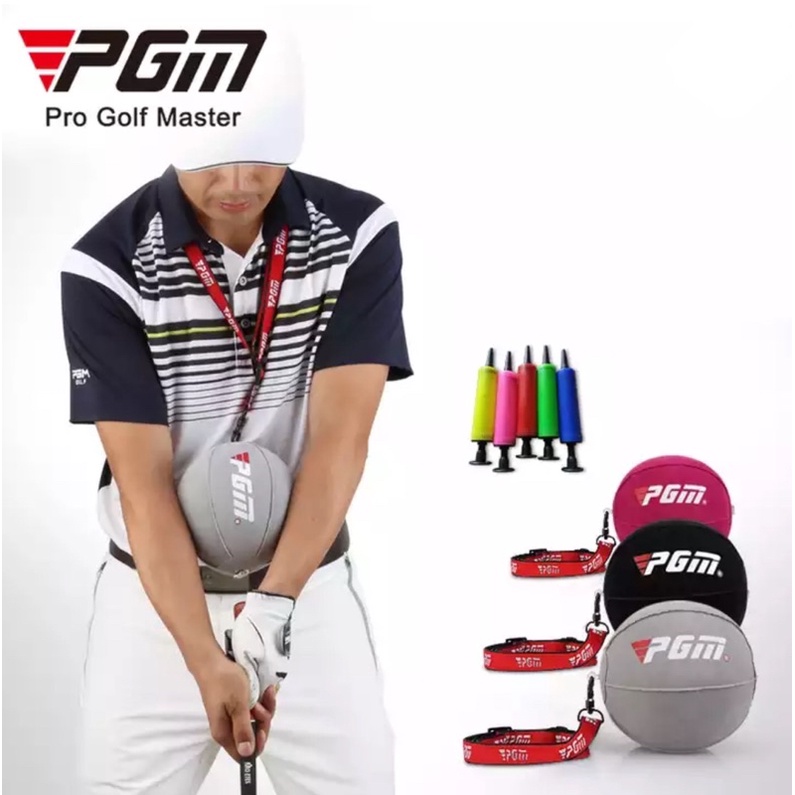 PGM Golf Swing Trainer Whole ราคาส่ง บอลปรับวงแก้อาการปีกไก่ Inflatable Ball Arm Corrector แก้ไขวงสวิงสู่สมบูรณ์ JZQ012