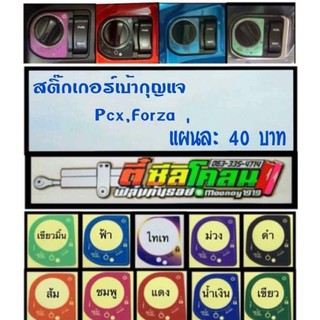 ฟิล์มกันรอยเบ้ากุญแจ Pcx2018-2020