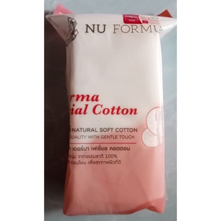 Nu Formula Derma Facial Cotton 35pcs สำลีที่เข้าใจผู้หญิง ที่คัดสรรใยฝ้ายที่ดีที่สุดทั่วมุมโลก เนื้อนุ่มพิเศษ ไม่บาด