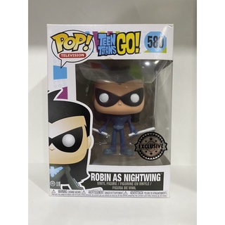 Funko Pop Robin As Nightwing Teen Titans Go #580 Exclusive