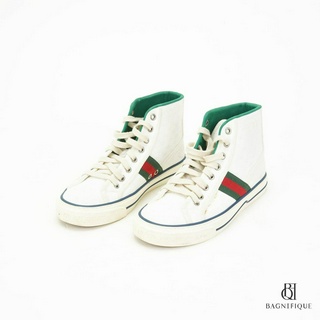 GUCCI SNEAKER 37 WHITE GREEN