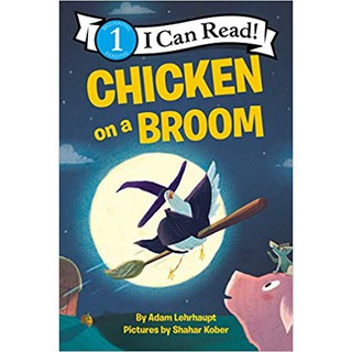 DKTODAY หนังสือ I CAN READ 1:CHICKEN ON A BROOM