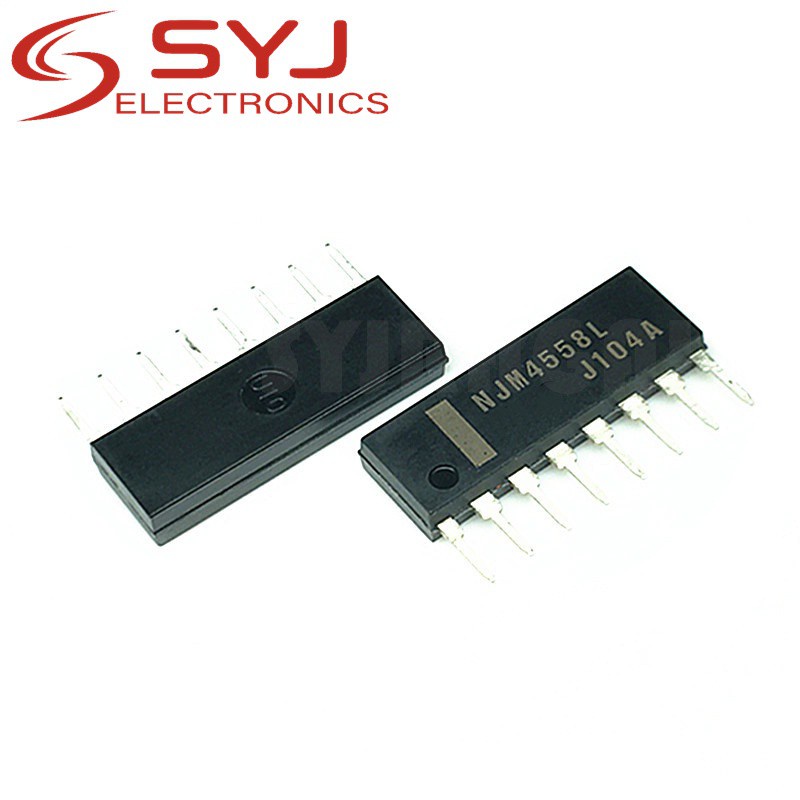 ชิ้นส่วนอิเล็กทรอนิกส์ 10 ชิ้น Njm4558L Njm 4558 Sip - 8
