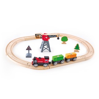 Hape - Cargo Delivery Loop ชุดรถไฟส่งสินค้าคาร์โก้