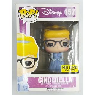 Funko Pop Disney - Nerd Cinderella : 157 (กล่องมีตำหนินิดหน่อย)