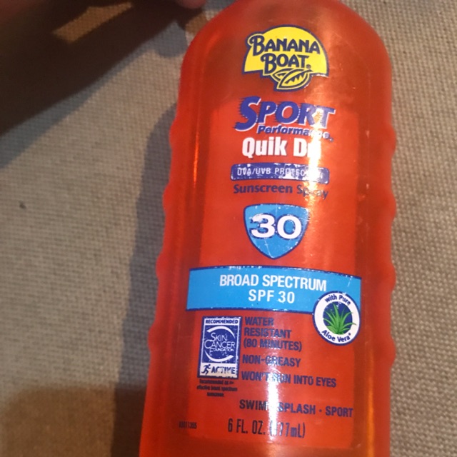 สเปรย์กันแดด bananaboat spf30