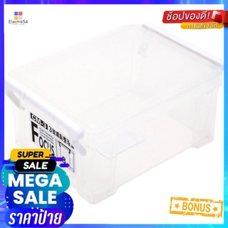 กล่องหูล็อค STACKO ซม. 3 11.7x16.4x7.4 ซม. สีใสSTORAGE BOX STACKO CM3 11.7X16.4X7.4CM CLEAR