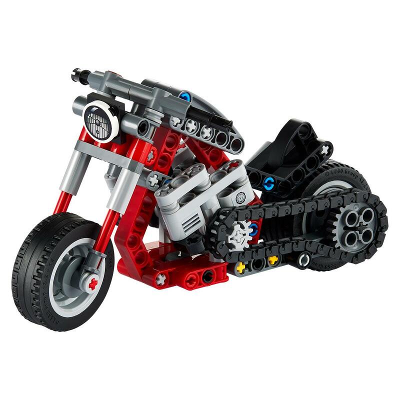 Lego 42132 Technic Motorcycle Model Building Kit; Give Kids a Treat with This Motorcycle Model; 2-in-1 Toy for Kids Ag