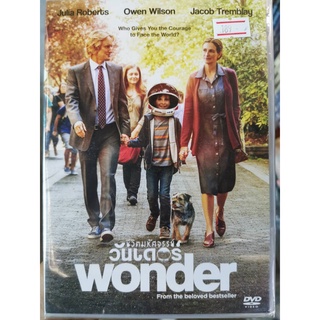 DVD​ : WONDER (2017) ชีวิตมหัศจรรย์ " Julia Roberts, Owen Wilson, Jacob Tremblay "