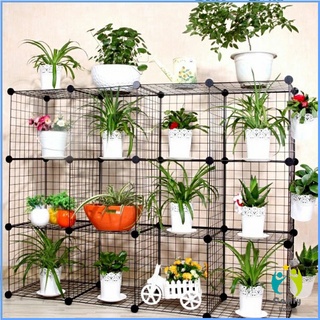 Comfy คอกกรงสัตว์เลี้ยง DIY ออกแบบกรงได้ตามต้องการ ตะแกรงลวดเหล็กชุบสีพลาสติก DIY Grid Shelf