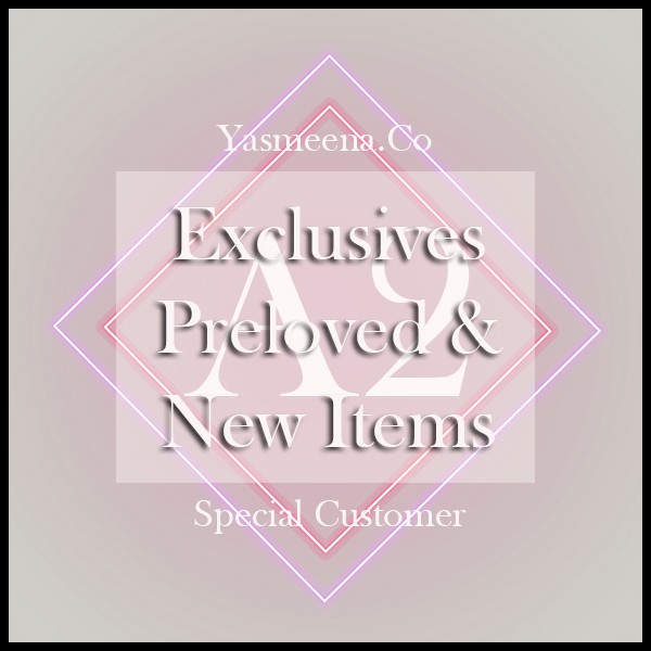 Yasmeena Exclusives Preloved & New Items A2