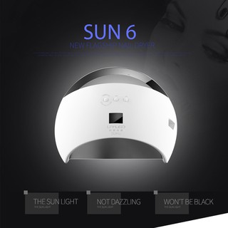 SUN6 LED+UV Lamp เครื่องอบเล็บ UV 48w แห้งไวกว่า x2 เครื่องอบเล็บที่ร้านทำเล็บชั่นนำเลือกใช้ alizwellmart