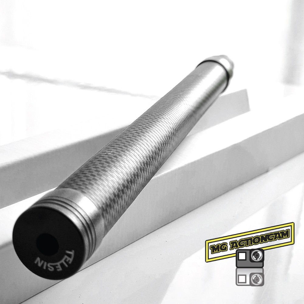 Telesin ไม้เซลฟี่ gopro คาร์บอนไฟเบอร์ สำหรับ Gopro / DJI / Insta 360 ยาว 116 cm Carbon Fiber Stick
