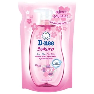 D-nee ดีนี่ สบู่เหลวอาบและสระ ออร์แกนิค 350 มล. (แพ็คคู่) B100223