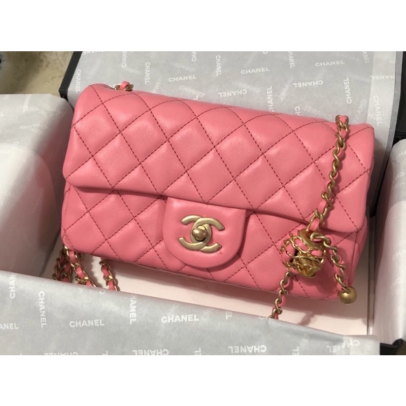 new.Chanel.mini8.adjautsble.pink