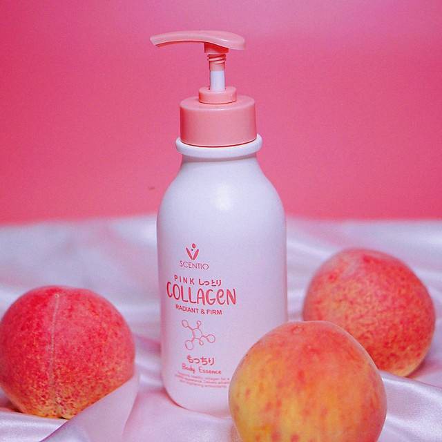 BEAUTY BUFFET SCENTIO PINK COLLAGEN RADIANT & FIRM BODY ESSENCE พิ้งค์คอลลาเจน เรเดียนท์ แอนด์ เฟิร์ม บอดี้เอสเซ้นส์ - รูปที่ 4