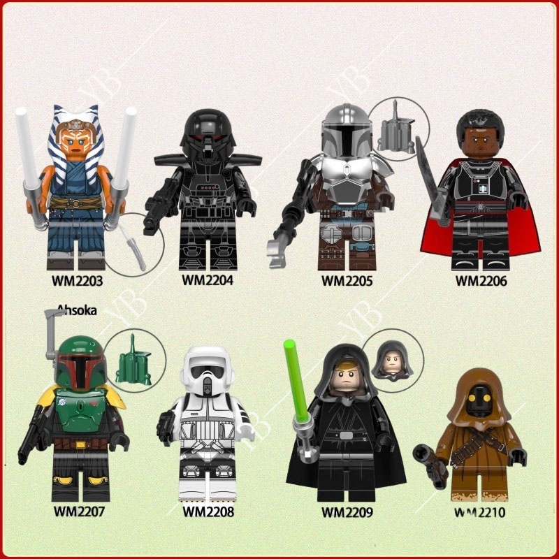 ของเล่นตัวต่อเลโก้ star wars series Dark Storm Soldier ขนาดเล็ก สําหรับเด็ก lego star wars นาโนบล็อก