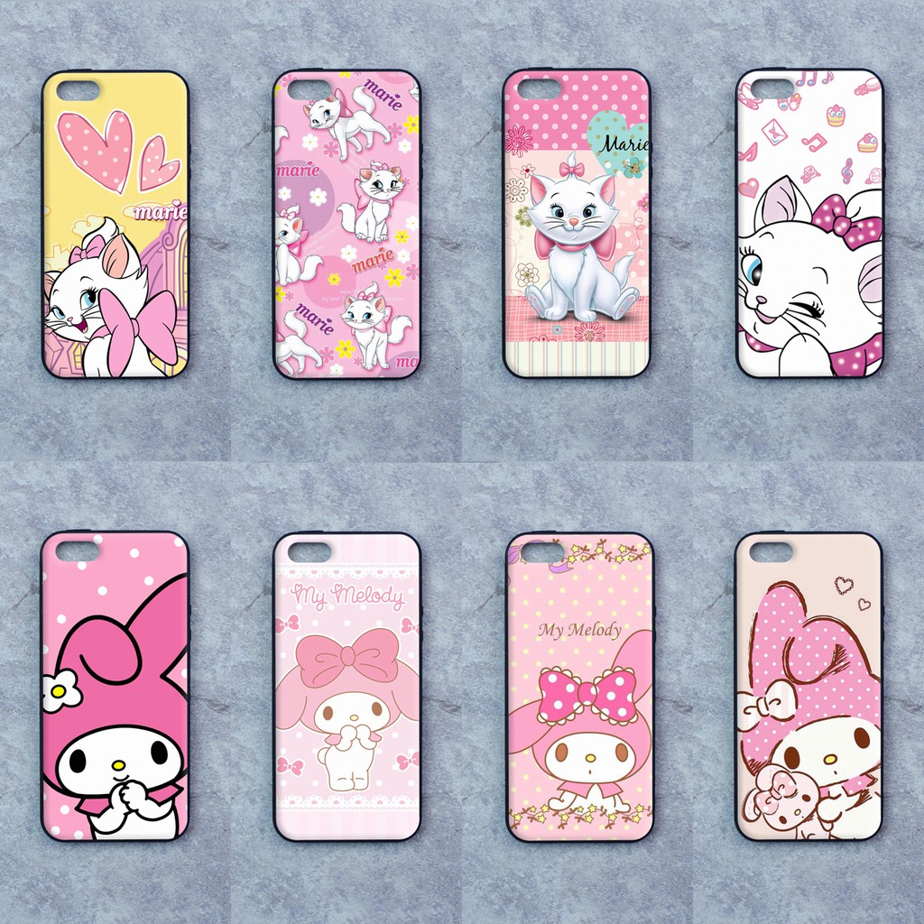 เคส Apple iphone 5 / 5s / 5SE ใช้เคสเดียวกัน ลายมารี-มายเมโลดี้ ขอบนิ่มหลังแข็ง เคสมือถือ เคสโทรศัพท์ Case