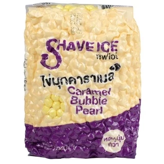 *พรีเมี่ยม 2 สี* ไข่มุก ไข่มุกคาราเมล ไข่มุกสีทอง ไข่มุกเม็ดไข่ปลา ไข่มุกดิบ ตราเชฟไอซ์ 1กิโล หอม นุ่ม หนึบ