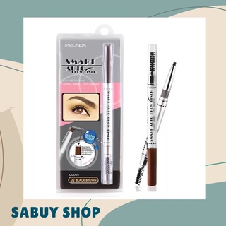 แท้-ส่งไว📢 (MD3041) Meilinda Smart Auto Brow Liner เมลินดา ดินสอเขียนคิ้ว สมาร์ทออโต้