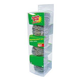 สก๊อตช์-ไบรต์ ฝอยสเตนเลส ขนาด 14 กรัม แพ็ค 6 ชิ้น Scotch-Brite Floss Stainless Steel Size 14 g. Pack 6 pieces.