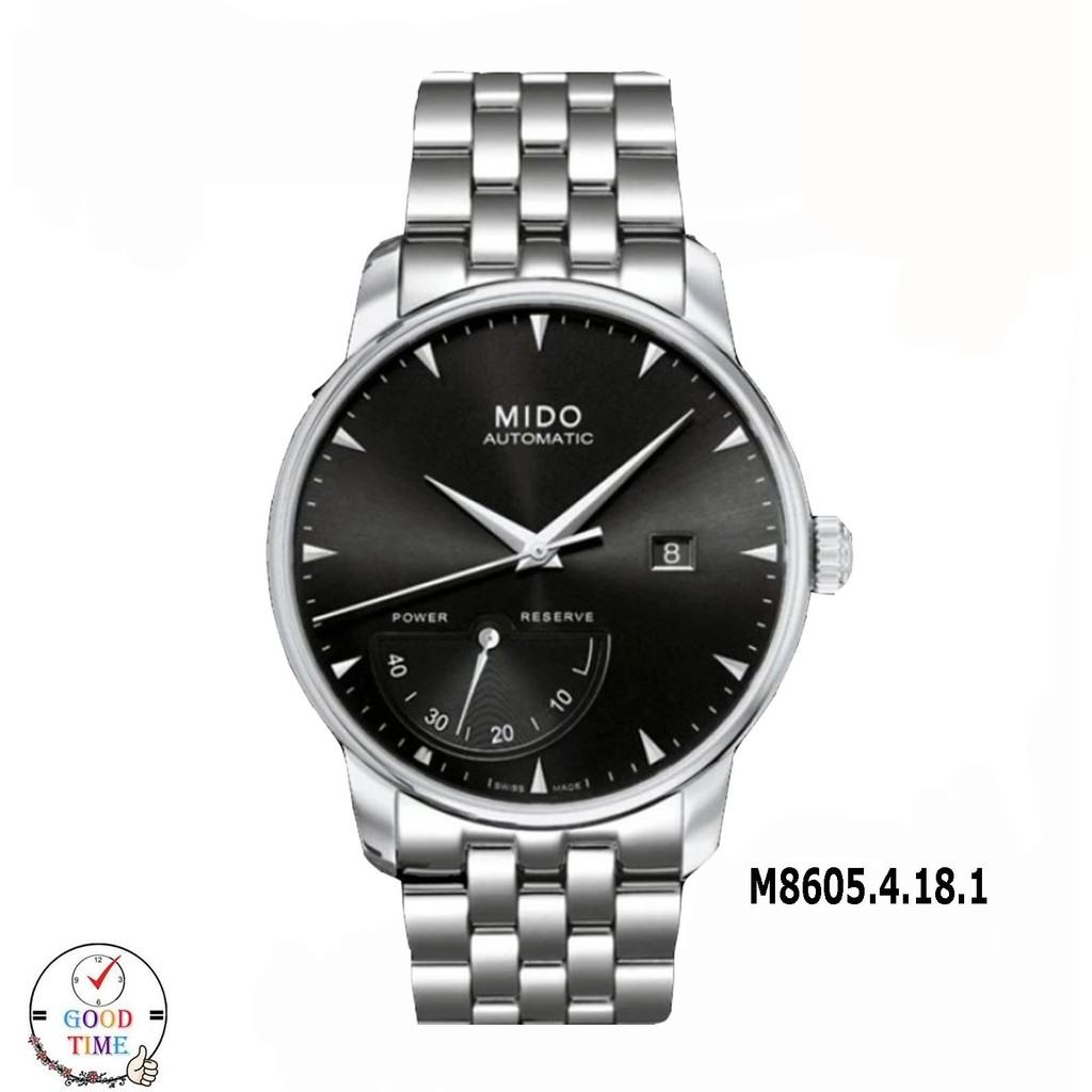 Mido Power Reserve Automatic นาฬิกาข้อมือชาย รุ่น M8605.4.18.1