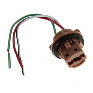 ขั้วหลอด T20 21/5w 12v แบบเสียบ 3สาย หรือ 21w แบบเสียบ 2สาย