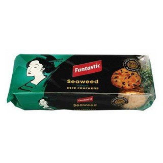 Fantastic Rice Cracker Seaweed 100g  แฟนทาสติก ข้าวเกรียบสาหร่าย 100g