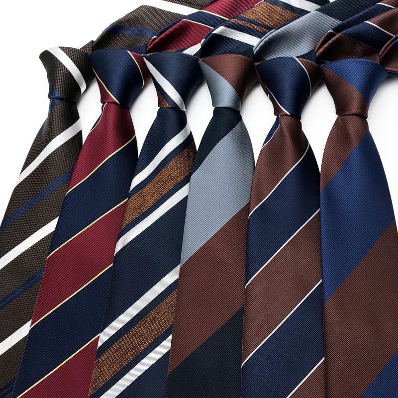 คุณภาพสูง 8 ซม.Mens Ties ลายอย่างเป็นทางการคลาสสิกชุด Gravata Corbatas ธุรกิจเนคไท Jacquard ทอเนคไทสําหรับชายเจ้าบ่าวงานแต่งงาน Neckwear