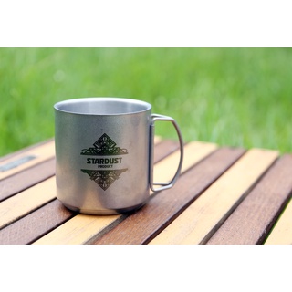 stardust stainless double wall mug 350 ml แก้วน้ำสแตนเลส 2 ชั้น